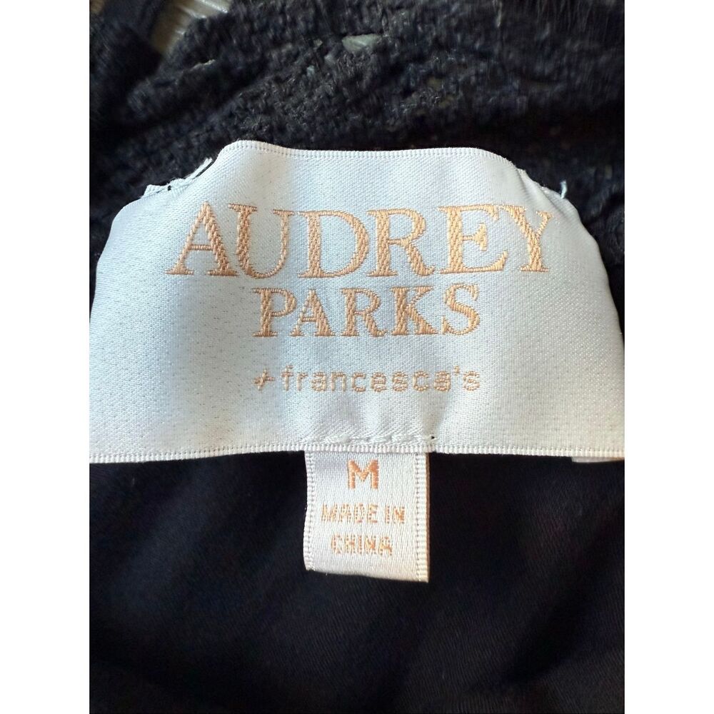 Francesca’s Audrey Parks Black Tiered Lace-Up Back Maxi Dress - Picture 5 of 9